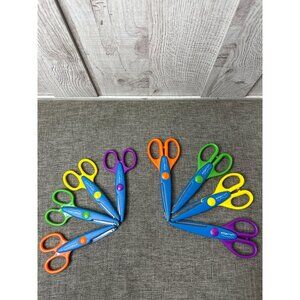 Edgecraft Multi Pattern Craft Scissors Set Of 8 Scrapbook Classroom DIY Projects